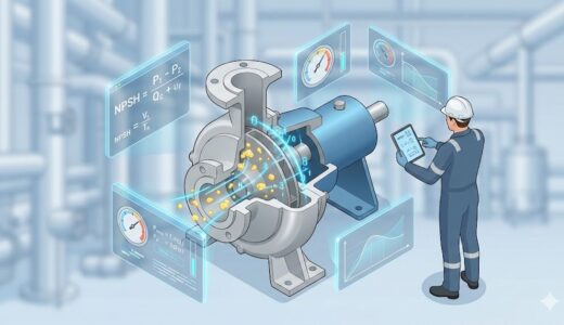 【詳細記事】NPSH計算完全ガイド｜「キャビテーション」を防ぐ現場の計算術【シミュレーター付】