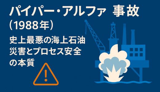 パイパー・アルファ事故（1988年）：史上最悪の海上石油災害とプロセス安全の本質