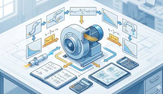 【詳細記事】実務で失敗しないための圧損・風量計算プロセス