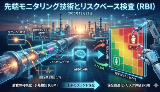 【詳細記事】先端モニタリング技術とリスクベース検査（RBI）