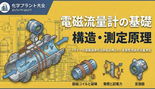 電磁流量計の基礎知識｜原理から選定・設置のノウハウまで完全解説