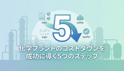 化学プラントのコストダウンを成功に導く5つのステップ