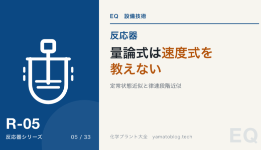 定常状態近似と律速段階近似|複雑な機構を1本の速度式にする