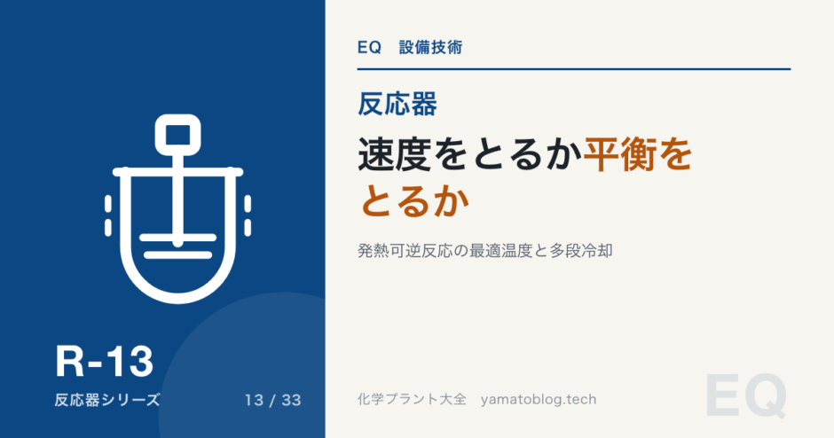 速度をとるか平衡をとるか