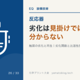 劣化は見掛けでは分からない