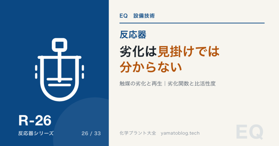 劣化は見掛けでは分からない