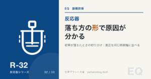 落ち方の形で原因が分かる