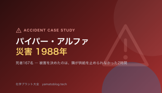 1988年 パイパー・アルファ災害｜「異常が起きたとき、許可を待ちますか」