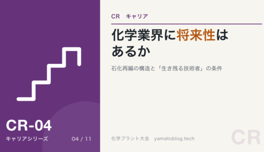 化学業界に将来性はあるか。石化再編の構造と「生き残る技術者」の条件