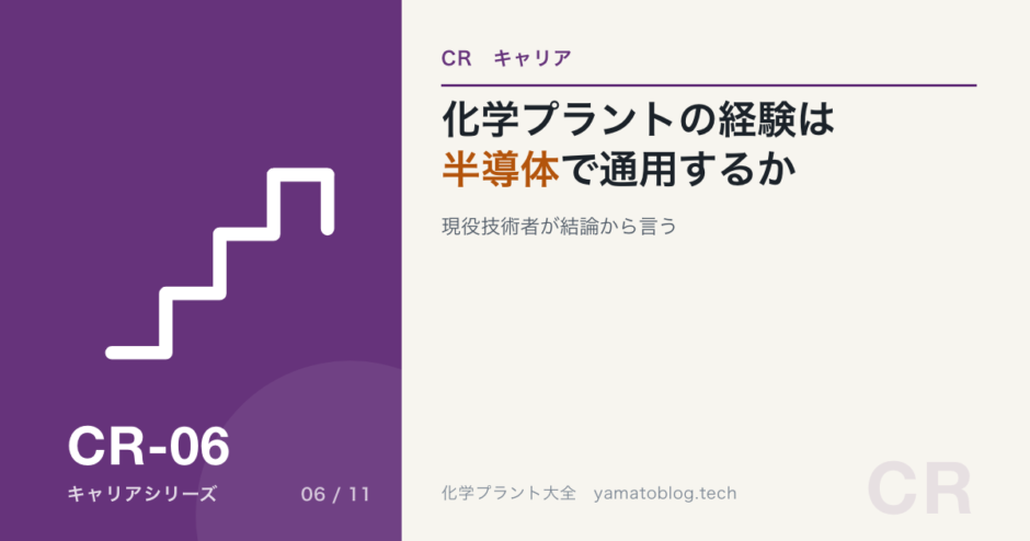 CR-06 chemical-to-semiconductor