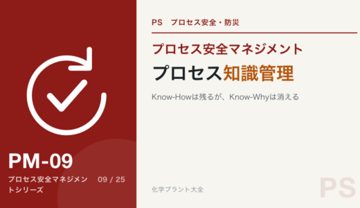 プロセス知識管理｜Know-Howは残るが、Know-Whyは消える