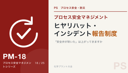 ヒヤリハット・インシデント報告制度｜「安全弁が吹いた」は上がってきますか