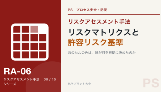 リスクマトリクスと許容リスク基準｜あのセルの色は、誰が何を根拠に決めたのか