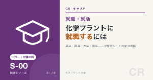 化学プラント就職ガイドのアイキャッチ