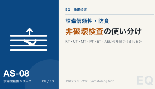 非破壊検査の使い分け｜RT・UT・MT・PT・ET・AEは何を見つけられるか