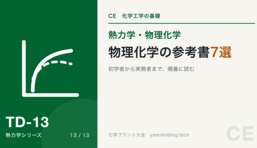 初学者におすすめの物理化学の参考書７選