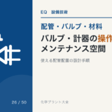 バルブ・計器の操作性とメンテナンス空間|使える配管配置の設計手順