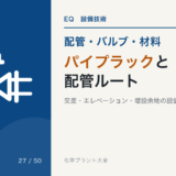 パイプラックと配管ルート|交差・エレベーション・増設余地の設計