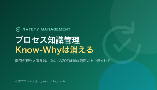 プロセス知識管理｜Know-Howは残るが、Know-Whyは消える