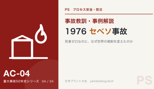 1976年 セベソ事故｜死者ゼロなのに、なぜ世界の規制を変えたのか