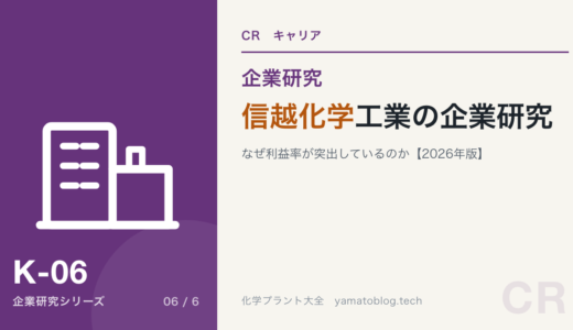 信越化学工業の企業研究｜なぜ利益率が突出しているのか現役化学技術者が解説【2026年版】