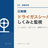ドライガスシールのしくみと監視のアイキャッチ