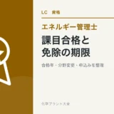 エネルギー管理士の科目合格・免除制度|期限と熱・電気の分野変更の学習ガイド