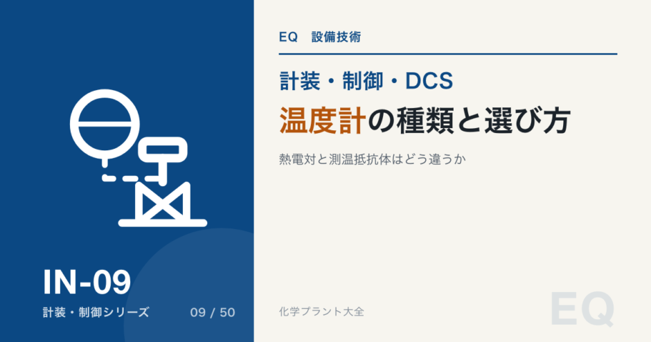 温度計の種類と選び方のアイキャッチ