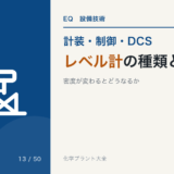 レベル計の種類と選び方のアイキャッチ