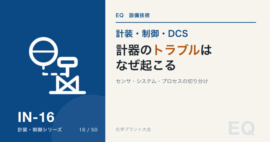 計器のトラブルはなぜ起こるのアイキャッチ