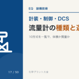 流量計の種類と選び方のアイキャッチ
