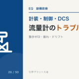 流量計のトラブル事例のアイキャッチ