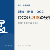 DCS と SIS の役割分担のアイキャッチ