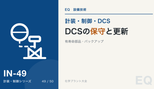 DCS の保守と更新｜有寿命部品・バックアップ・予備品、更新計画の始め方、サイバーセキュリティの入口
