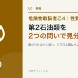 危険物乙4の第2石油類（灯油・軽油以外）｜キシレン・酢酸・アクリル酸の見分けのアイキャッチ
