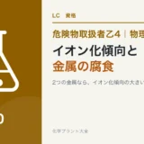 危険物乙4のイオン化傾向と金属の腐食｜地下の配管はなぜさびるのかのアイキャッチ