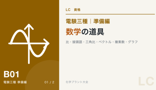 電験三種 準備編 数学の道具｜比・接頭語・三角比・ベクトル・複素数・グラフ