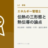 伝熱の三形態と熱伝導の論点(エネルギー管理士 熱分野)
