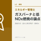 ガスバーナと低NOx燃焼の論点