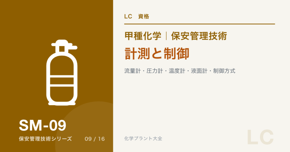 計測と制御｜流量計・圧力計・温度計・液面計・制御方式