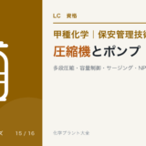 圧縮機とポンプ|多段圧縮・容量制御・サージング・NPSH・水撃